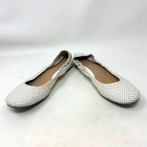 Vionic Jewel Alexa Ballet Flat White Gray Size US 6 - Picture 4 of 9